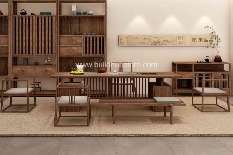 木质茶台-2400*800*750