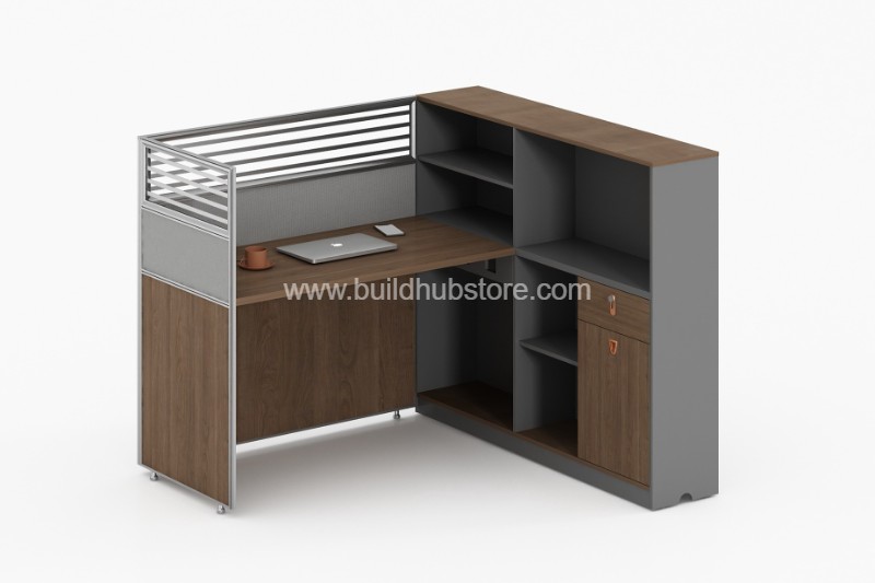 刨花板办公桌-1500*1400*1100