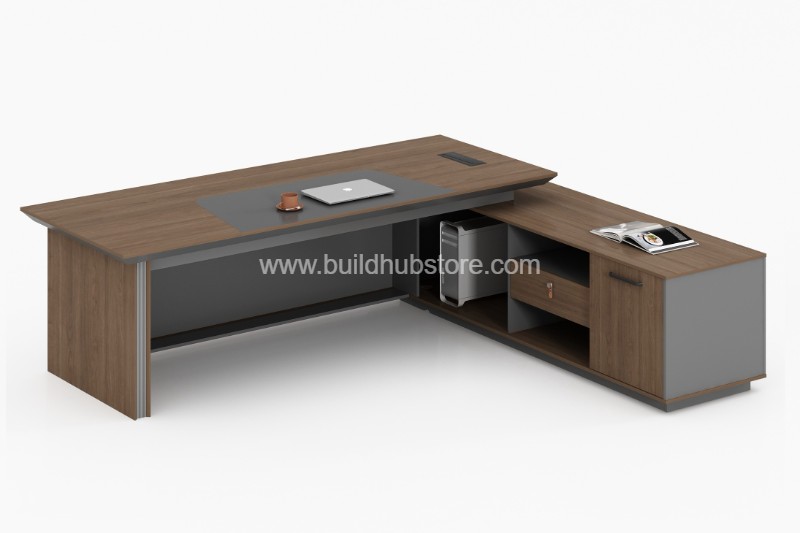 刨花板办公桌-2600*2180*760